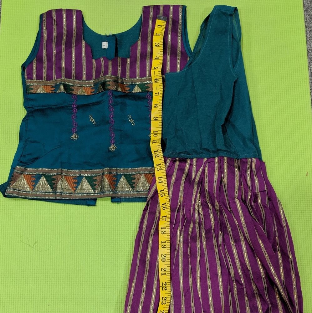 Indian kid's skirt/blouse
